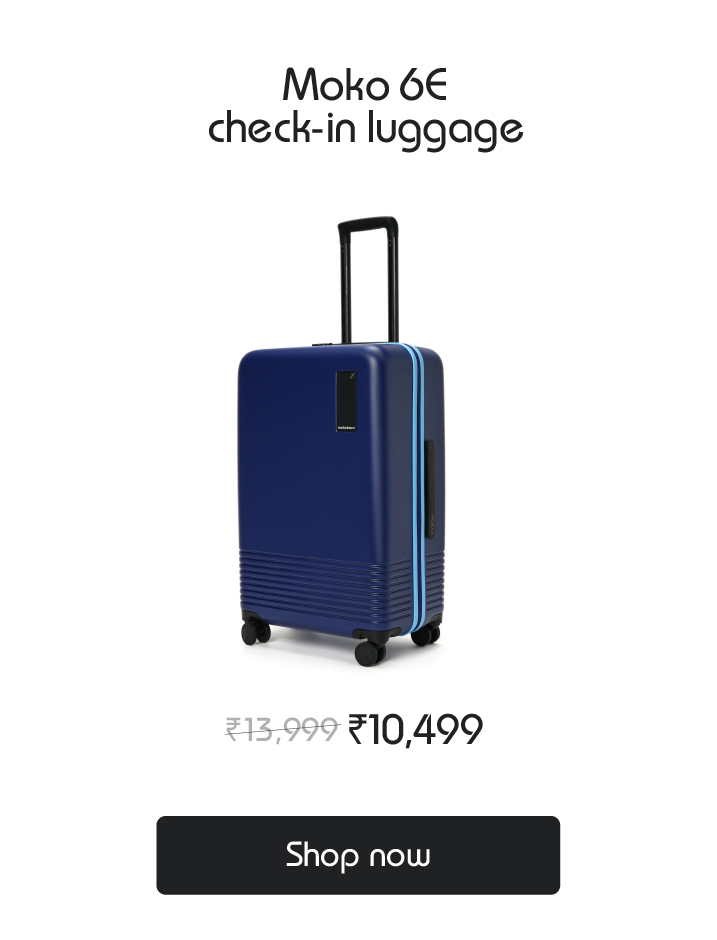 IndiGo X Mokobara Moko 6E Luggage